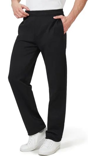 Zylioo Extra Long Sweatpants for Men Tall,Mens Black Sweatpants Long 34 Inch Inseam,Mens Joggers Tall Size